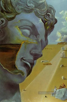 Salvador Dali Painting - After the Head of Giuliano di Medici Salvador Dali